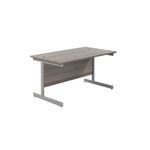 Jemini Rect Desk 1200X800Mm Goak/Slv