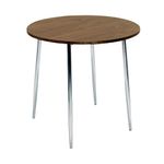 Ff Arista Wnt Chrome Round Bistro Table