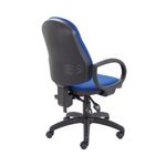 Fr First Hb Operator Chair Blue Fix Arm