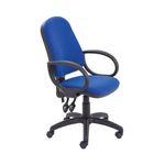 Fr First Hb Operator Chair Blue Fix Arm
