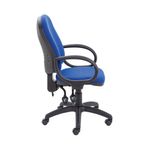 Fr First Hb Operator Chair Blue Fix Arm