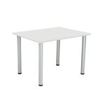 Ff Jemini White 1200X800Mm Rect Table