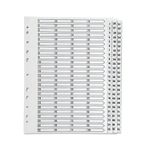 Q Connect A4 1-75 Mylar Index 05601/Cs56