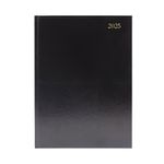 Desk Diary Dpp Appt A5 Black 2025