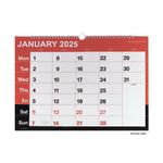 Wirebound Mtv Calendar A3 2025