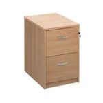 2Drw Filing Cabinet - Beech