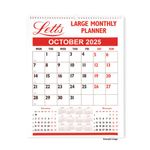 Letts Large Monthly Planner 2025