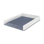 Leitz WOW Letter Tray Dual Clr Wht