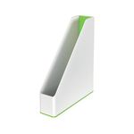 Leitz Wow Mag File White/Green