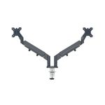 Leitz Ergo Dual Monitor Arm Dgrey