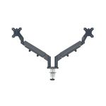 Leitz Ergo Dual Monitor Arm Dgrey