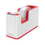 Leitz Wow Tape Disp Duo Col Wht/Rd
