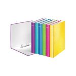 Leitz Wow Rbind A4Plus 2Dr 25Mm Ast Pk10