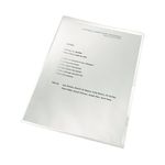 Leitz Recycle Cut Flush Folders Clear