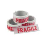 Marland Vinyl Tape Fragile White/Red