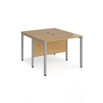 Maestro 25 bench straight desks 1200mm