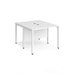 Maestro 25 bench straight desks 1200mm