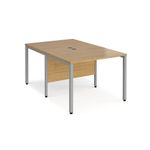 Maestro 25 bench straight desks 1600mm