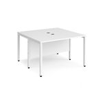 Maestro 25 bench straight desks 1200mm