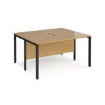 Maestro 25 bench straight desks 1200mm