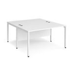 Maestro 25 bench straight desks 1600mm