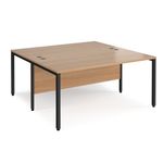 Maestro 25 bench straight desks 1600mm