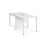 Maestro 25 bench straight desks 1600mm