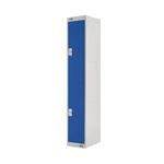 Two Compartment Locker 300 Blue