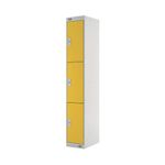 Ff 3 Door Locker Yellow Door 300Mm