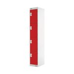 Ff 4 Door Locker Red Door 300Mm