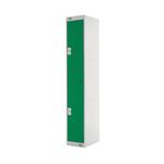 Ff 2 Door Locker Green Door 450Mm