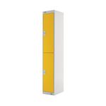 Ff 2 Door Locker Yellow Door 450Mm