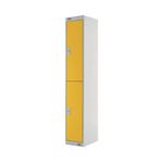 Ff 2 Door Locker Yellow Door 450Mm