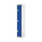 Ff 3 Door Locker Blue Door 450Mm