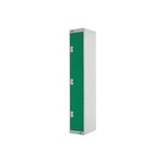 Ff 3 Door Locker Green Door 450Mm