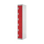 Ff 6 Door Locker Red Door 450Mm