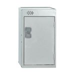 One Comp Quarto Locker 300x300 Grey