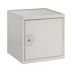Ff Dd Cube Lckr W380Xd380Xh380Mm L Grey