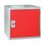 Ff Dd Cube Locker W380Xd380Xh380Mm Red