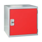 Ff Dd Cube Locker W380Xd380Xh380Mm Red