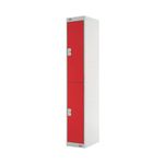 Ff Dd Exprss Lckr 2Door Red 300X300X1800