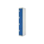 Four Comp Express Std Locker Blue