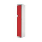 Ff Dd Exprss Lckr 1Door Red 300X450X1800