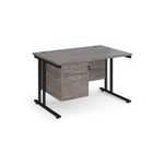 Maestro 25 Cant 800Mm Desk 2 Drawer Ped