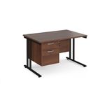 Maestro 25 Cant 800Mm Desk 2 Drawer Ped