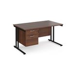 Maestro 25 Cant 800Mm Desk 2 Drawer Ped