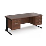 Maestro 25 Cant 800Mm Deep Desk 2&3D Ped