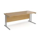 Maestro 25 cantilever 800mm deep desk