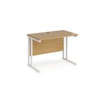 Maestro 25 cantilever 600mm deep desk