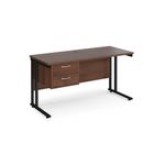 Maestro 25 Cant 600Mm Desk 2 Drawer Ped